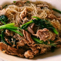 ＊＊aco＊＊'s cooksnap of when they made 簡単♪豚肉と春雨の オイスターソース炒め.
