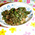 ふくろうみー's cooksnap of when they made 蕗の葉　佃煮（下茹でから）.