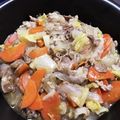 しゅうなひと322's cooksnap of when they made 豚こま肉と白菜、春雨の香味オイスター旨煮.
