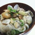 ﾘｮｳ母's cooksnap of when they made あさりうどん(´∀｀*).