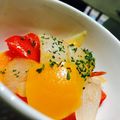 r……'s cooksnap of when they made トマトで！パプリカと玉葱のラタトゥイユ風.
