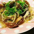 ka17p's cooksnap of when they made レンジで簡単☆モヤシとあさりの酒蒸し.