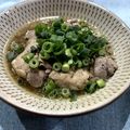 tama1111's cooksnap of when they made あん肝よろしく蒸しカワハギ肝.