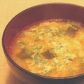 マサミM33's cooksnap of when they made ◇うちの定番◇ニラ玉味噌汁♪.