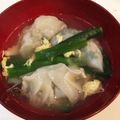 tifa2chan's cooksnap of when they made 簡単❤餃子スープ.