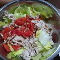 やっちん、's cooksnap of when they made トマトで食べる豚しゃぶサラダ.