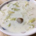 mantacarp's cooksnap of when they made 春キャベツのミルクスープ.