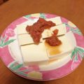 クック9HYN50☆'s cooksnap of when they made 超速１分★ピリ旨【ごま醤油明太子の冷奴】.