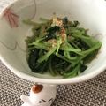 ブラピーママ's cooksnap of when they made わさび香る♪三つ葉の簡単お浸し♪.