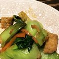 記念樹's cooksnap of when they made 厚揚げとチンゲン菜のオイスターソース炒.