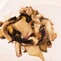 ゆー1024's cooksnap of when they made ナスとイカのバター醤油炒め.