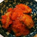 海と空☆'s cooksnap of when they made 超カンタン！砂肝のトマト煮.