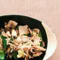 クックQ1UMSY☆'s cooksnap of when they made 簡単！豚バラとキノコの卵とじ.