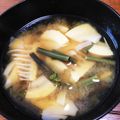 horseland's cooksnap of when they made 姫皮（たけのこ）、わらびのお味噌汁 ♪.