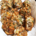 m_k_'s cooksnap of when they made エビと蓮根のシャキシャキ揚げボール.