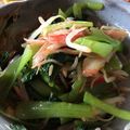 ♡りりたん♡'s cooksnap of when they made 小松菜の辛子和え.