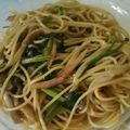 食慾旺盛's cooksnap of when they made ランチ！ほうれん草のさっぱり和風パスタ.