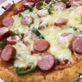 Nya6nya6's cooksnap of when they made お腹にやさしい！発酵なしのおからピザ★.
