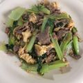 ぷちぷちぷちやん's cooksnap of when they made 牛肉と小松菜のオイスターソース炒め.