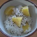 海キッチン's cooksnap of when they made シンプルに簡単♪さつまいもご飯.