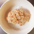 PeppaPiggy's cooksnap of when they made 鮭とポテトのグラタン♡離乳食中期♡.