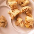 HaruMama14's cooksnap of when they made バナナ蒸しパン☆レンジで簡単.