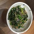みみふぁん's cooksnap of when they made ほうれん草のごま和え♪カリカリじゃこのせ.