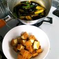 Jyohana's cooksnap of when they made 厚揚げカリカリ！空芯菜と豚肉のあんかけ.
