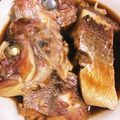空飛ぶイルカ's cooksnap of when they made 鯛の煮付け.