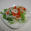 よつ葉ママ's cooksnap of when they made いくらでも食べられる！大根と水菜のサラダ.