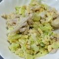 あいあいママさん's cooksnap of when they made ピカタ味♪豚しゃぶと春キャベツの炒めもの.