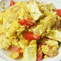 咲わんこ's cooksnap of when they made カニ風味？！豆腐とトマトの卵炒め.