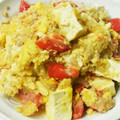 咲わんこ's cooksnap of when they made カニ風味？！豆腐とトマトの卵炒め.