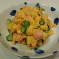 うまかっちゃん♪'s cooksnap of when they made 簡単！キムチ入りポテトサラダ❤.