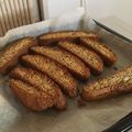 __kana__'s cooksnap of when they made m黒ゴマのビスコッティ.