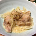 クックV4WJS0☆'s cooksnap of when they made 鶏むね肉のクリームマスタード焼き♪簡単.
