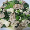 Ｍぱん's cooksnap of when they made 豚こま肉と豆腐と小松菜の簡単チャンプルー.