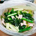 くみみん♪'s cooksnap of when they made 酢の物 #卵 ワカメ ハム キュウリ.