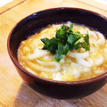 とこきち's cooksnap of when they made 生姜でぽかぽか♪とろとろ卵うどん.