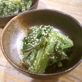 さるちゃんばなな's cooksnap of when they made 菜の花のゴマあえ～オイマヨで.