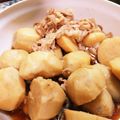 soyおじさん's cooksnap of when they made 豚バラと里芋の煮物.