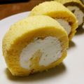 kaz～kaz～⭐'s cooksnap of when they made ふわふわプチロールケーキ.