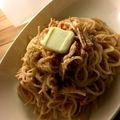 がんこママ♪'s cooksnap of when they made エノキと明太子の旨みシンプルバターパスタ.