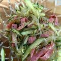 がんこママ♪'s cooksnap of when they made きゅうりと春雨のサラダ.