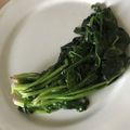 Yokchina's cooksnap of when they made ロブション風？ほうれん草のワサビソテー.
