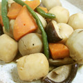そらいろR☆'s cooksnap of when they made 里芋と肉厚椎茸の煮物.