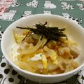 赤い電話's cooksnap of when they made 我が家の親子丼♡.