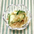 にきけん's cooksnap of when they made 超簡単 胡瓜の中華クラゲ和え♡.