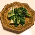 こたつneco's cooksnap of when they made 簡単おいしい☆山東菜のにんにく醤油炒め♪.