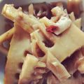 lalanoir's cooksnap of when they made ピリ辛♫自家製メンマ♡.